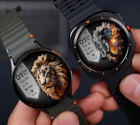 Crazy Animals Watch Face screenshot 3
