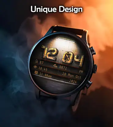 Cyborg Neon Watch Face screenshot 2