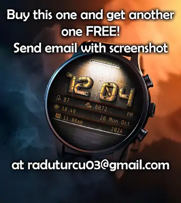 Cyborg Neon Watch Face screenshot 3