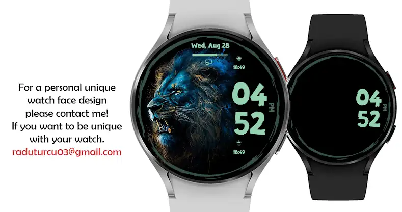 Dark Led Watch Face screenshot 1