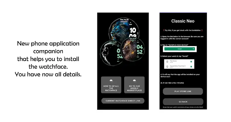 Dark Led Watch Face screenshot 4