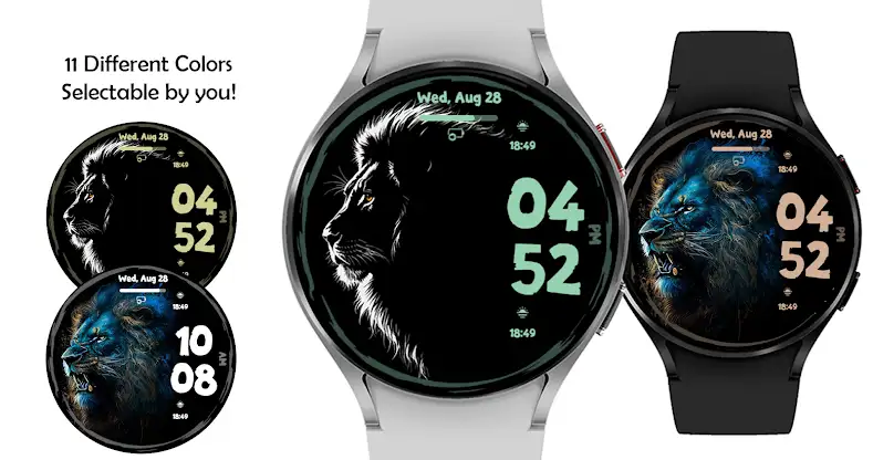 Dark Led Watch Face screenshot 3