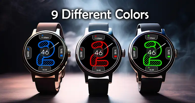 Dot Elegant Watch Face screenshot 4