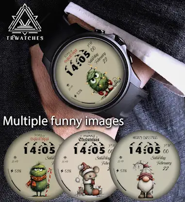 Fun Christmas Watch Face screenshot 1
