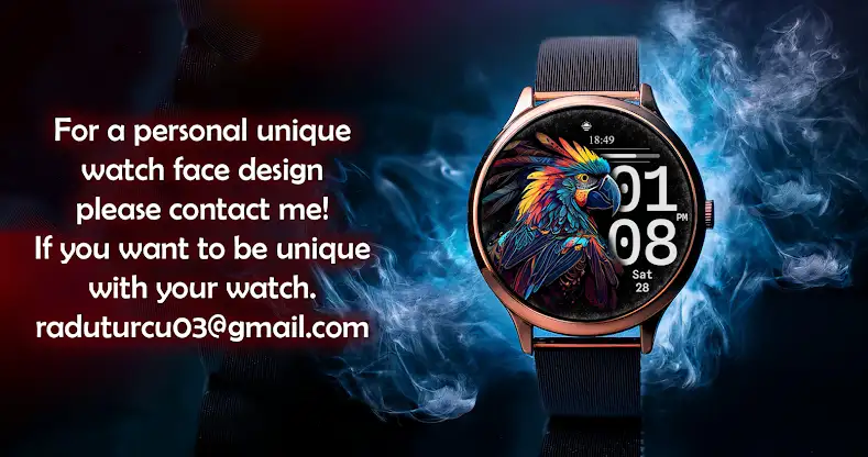 Magical Bird Watch Face screenshot 8