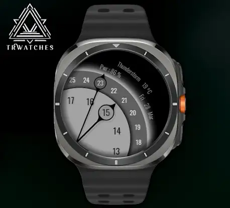 Minimal Glass Watch Face screenshot 6