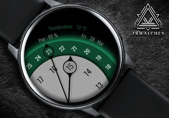 Minimal Glass Watch Face screenshot 4