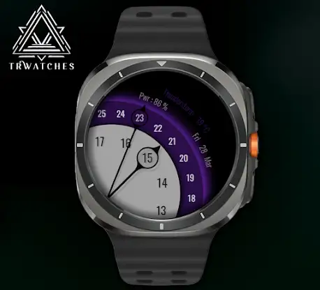 Minimal Glass Watch Face screenshot 3