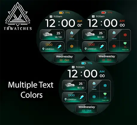 Multifunctional X Watch Face screenshot 6