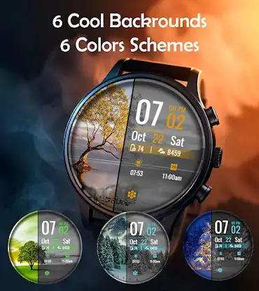 Nature Dream Watch Face screenshot 3