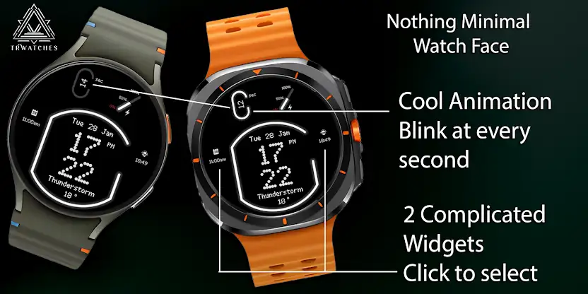 Nothing Minimal Watch Face screenshot 2