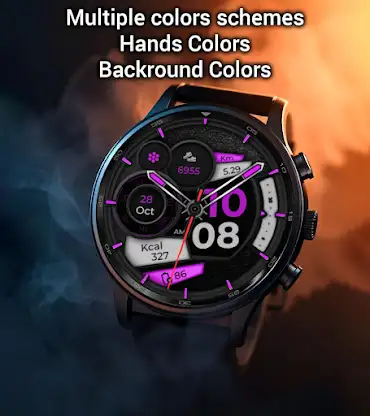 Realistic Fashion Watch Face screenshot 4
