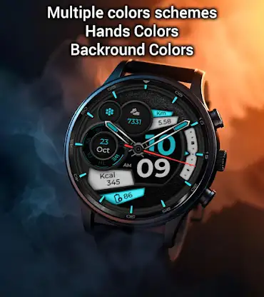 Realistic Fashion Watch Face screenshot 5
