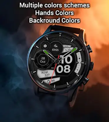 Realistic Fashion Watch Face screenshot 6