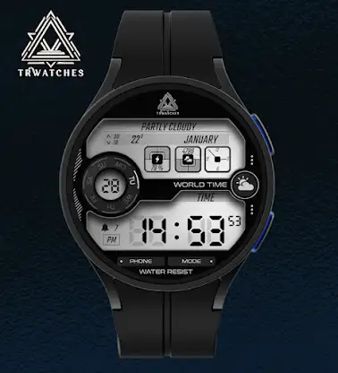 Retro Digital Watch Face screenshot 5