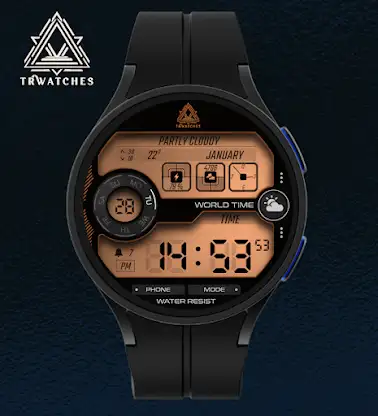 Retro Digital Watch Face screenshot 8