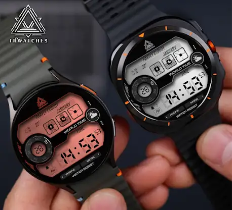 Retro Digital Watch Face screenshot 4