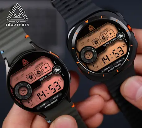 Retro Digital Watch Face screenshot 6
