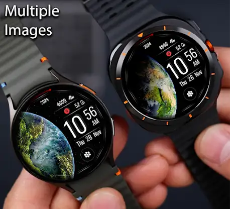 Space Earth Watch Face screenshot 3