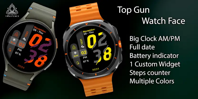 Top Gun Watch Face screenshot 1