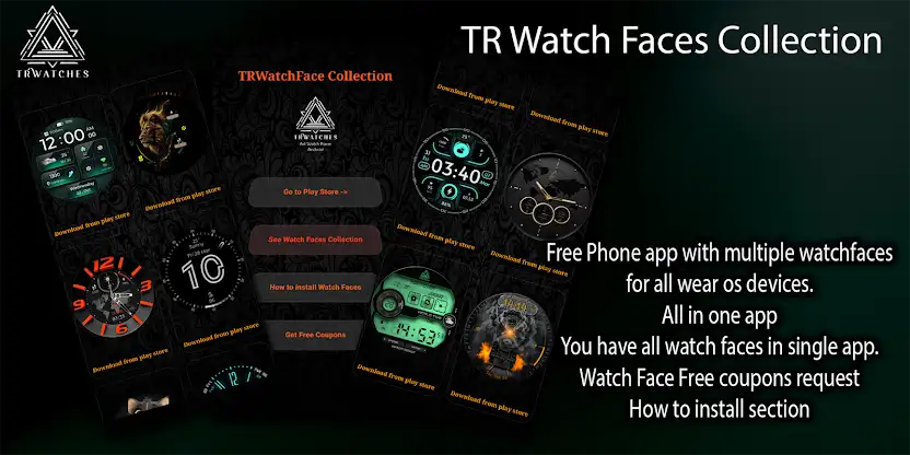TR Watch Face Collection screenshot 1