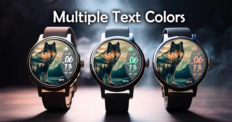 Wolf Story Watch Face screenshot 3