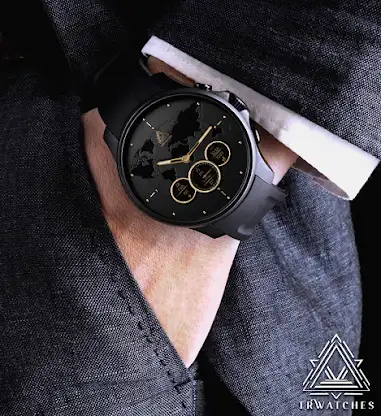 World Map Classic Watch Face screenshot 2
