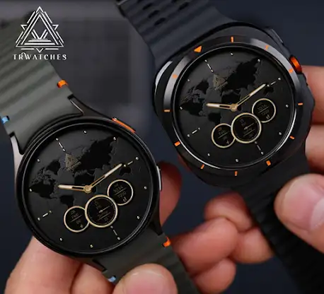 World Map Classic Watch Face screenshot 4