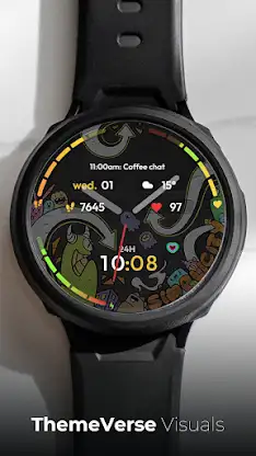 TVV Analog Art Watch Face screenshot 1