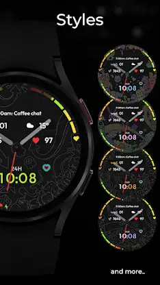 TVV Analog Art Watch Face screenshot 2