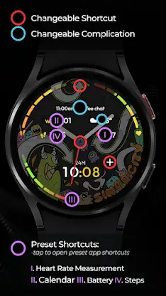 TVV Analog Art Watch Face screenshot 4