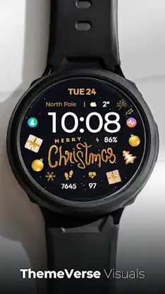 TVV Christmas 5 Watch Face screenshot 1