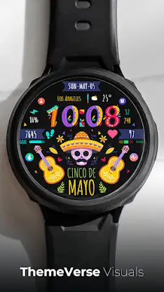 TVV Cinco de Mayo Watch Face screenshot 1