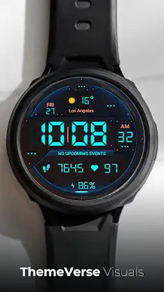 TVV Digital Watch Face screenshot 1