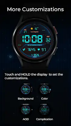 TVV Digital Watch Face screenshot 5
