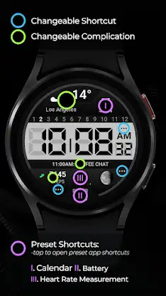 TVV Digital 2 Watch Face screenshot 4