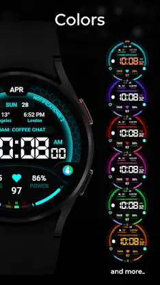 TVV Digital 3 Watch Face screenshot 3