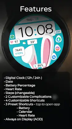 TVV Easter 2 Watch Face screenshot 4