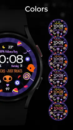 TVV Halloween 4 Watch Face screenshot 2