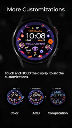 TVV Halloween 4 Watch Face screenshot 5
