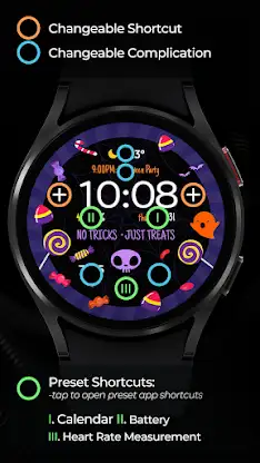 TVV Halloween 4 Watch Face screenshot 4