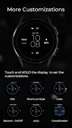 TVV Minimal 4 Watch Face screenshot 5