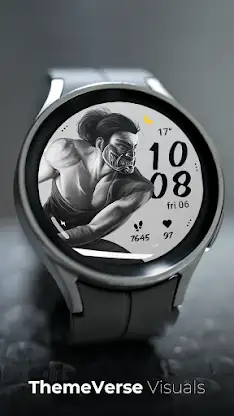 TVV Samurai Digital Watch Face screenshot 2