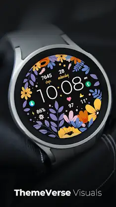 TVV Spring Flowers Watch Face screenshot 1