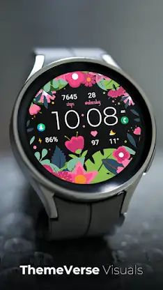 TVV Spring Flowers Watch Face screenshot 2