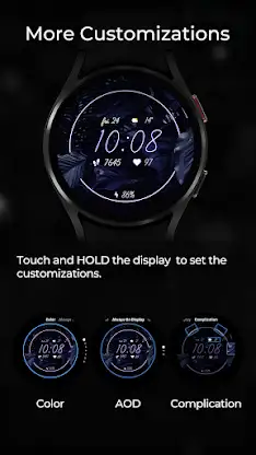 TVV Tropical Neon Watch Face screenshot 5