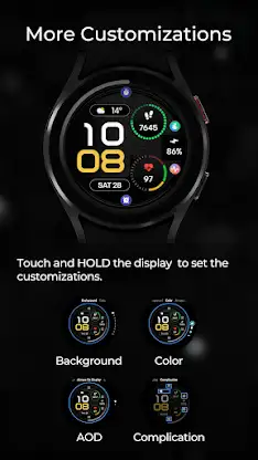TVV Workout 2 Watch Face screenshot 5