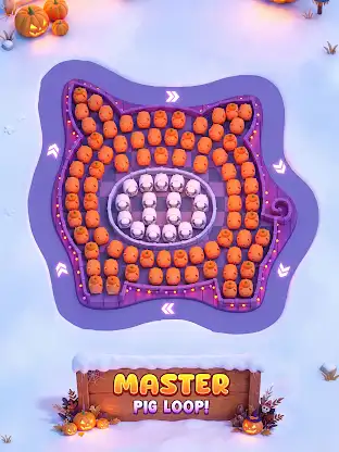 Pig Loop: Color Puzzle screenshot 2