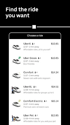 Uber Lite screenshot 3