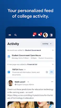 Columbia College myPortal screenshot 3